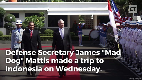 Foreign Army Performs Bizarre Stunts To Impress Mad Dog Mattis