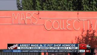 Arrest made in pot shop homicide