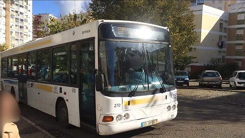 TST Transportes Sul Tejo - DAF SB200 LF600 Wrightbus Commander - Bus 270 - Carreira/Line 149 [1440p]