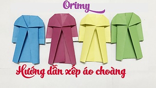 How to make a paper coat origami