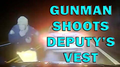 Gunman Shoots Vest Wearing Deputy On Video - LEO Round Table S07E05a
