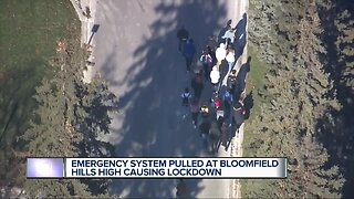 All-clear given at Bloomfield Hills high after emergency alert system triggered