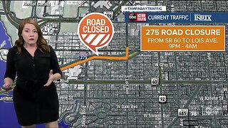 Attention Drivers: Upcoming lane closures to impact travel on I-275