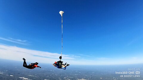 filming outside, outside video skydive