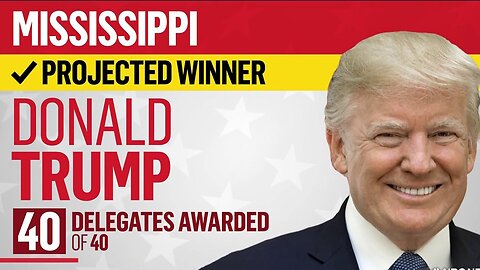 Trump wins Mississippi primary