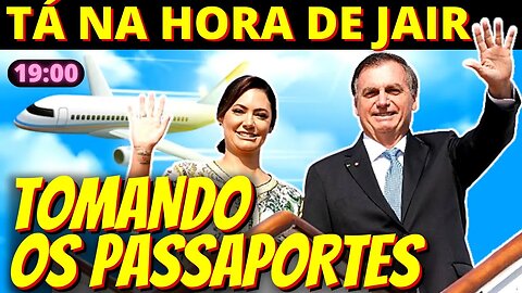 19h CPMI do 8 de Janeiro deeve pedir apreensão dos passaportes de Michelle e Bolsonaro