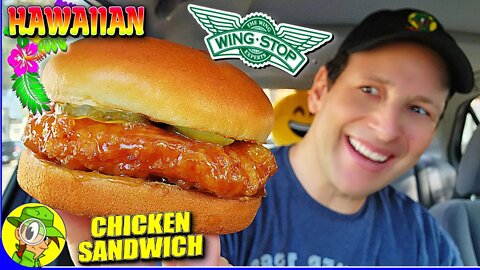 Wingstop® HAWAIIAN CHICKEN SANDWICH Review 🛩️🌴🌊🐔🥪 ⎮ Peep THIS Out! 🕵️‍♂️