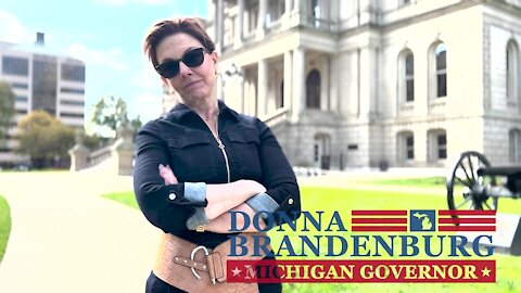 Donna Brandenburg at Michigan State Capitol