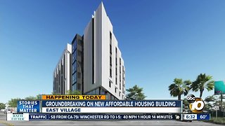 New affordable housing building going up in East Village