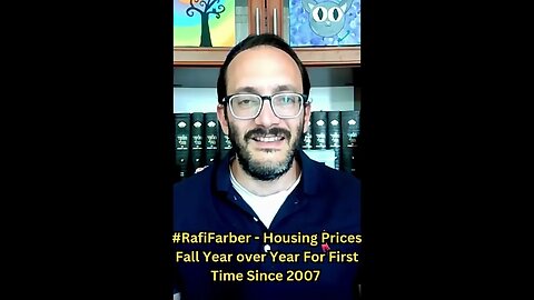 #RafiFarber Housing Prices Fall Year over Year For First Time Since 2007 1