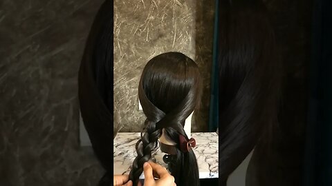Back to school hairstyle #hairstyles #shortsvideo #beautywithmehwish