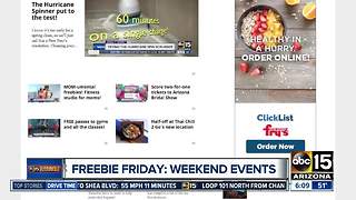 Freebie Friday! Free things to do this weekend in the Valley
