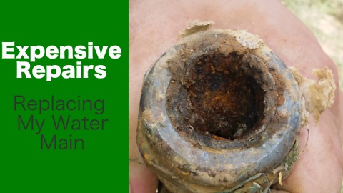 Home Repairs - New Main Water Line