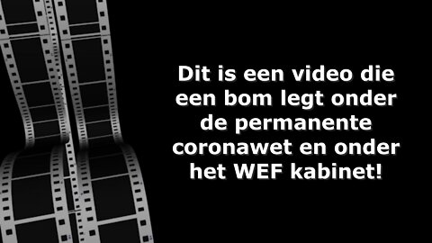 Een BOM onder de permanente coronawet en het WEF kabinet