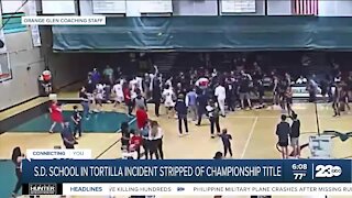 Southern California high school stripped of championship title