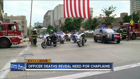 Milwaukee officer deaths highlight importance of police chaplains