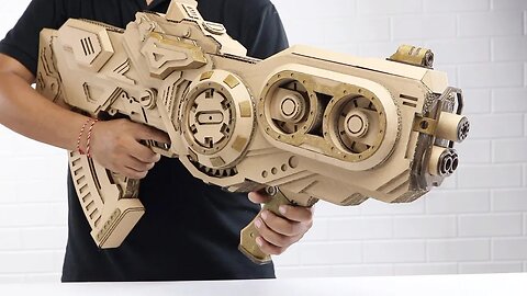 Rapid-Fire Action Blaster | Amazing DIY Cardboard Craft