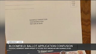 Third-party absentee ballots with incorrect address creating confusion in Oakland County