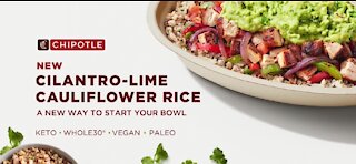 Chipotle releases new vegan rice option