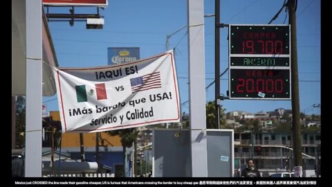 Mexico just CROSSED the line made their gasoline cheaper, US is furious