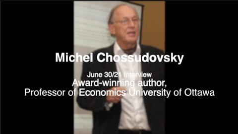 Michel Chossudovsky discusses The Most Devastating Crisis in Human History