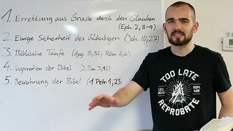 Baptisten: Wir glauben an die Bewahrung der Bibel