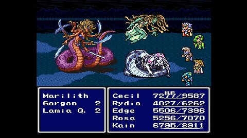 Final Fantasy 4 Ultima (SNES ROM Hack) - Part 36: Superbosses Yeti & Marilith