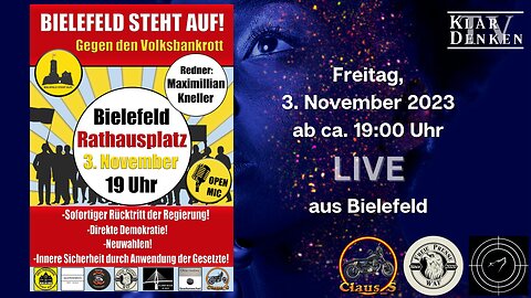 LIVE aus Bielefeld - Gegen den Volksbankrott