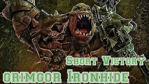 Total War: Warhammer 3: Immortal Empires: Grimgor Ironhide Short Victory