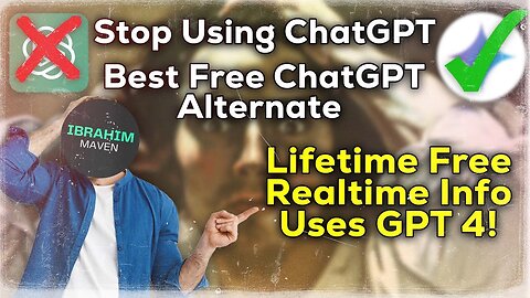 New ChatGPT Alternative With Real-Time Information And GPT4 Model Lifetime Free, Better Than ChatGPT