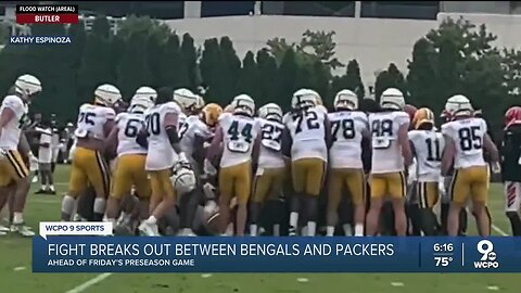 VIDEO: Fight breaks out at Bengals-Packers joint practice