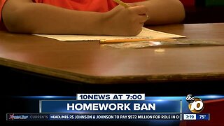 Bill introduced to ban homework?