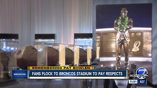 A look inside memorial tribute for Pat Bowlen at Mile High