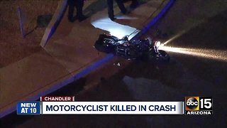 Chandler police investigating deadly motorcycle crash