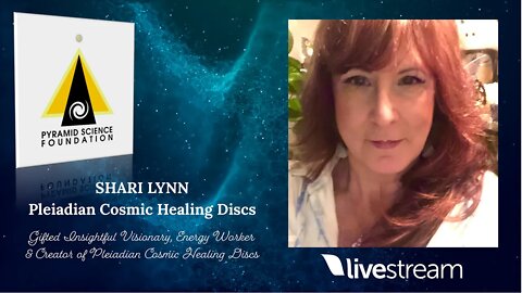 Shari Lynn and her Pleiadian Cosmic Healing Discs