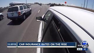 Car insurance rates on the rise