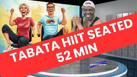 Tabata HIIT Seated Workout - 52 Min | All Fitness Levels | Challenge Yourself