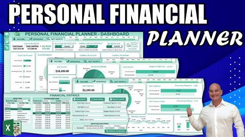 How To Create A Personal Financial Planner In Excel [FREE Download + Masterclass]