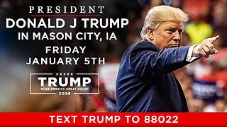 LIVE: President Trump in Mason City, IA