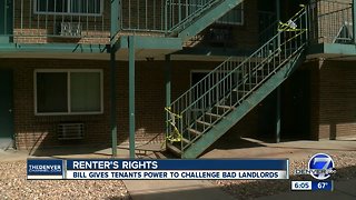 Bill aimed at expanding rights for Colorado renters passes state Senate, heads to governor's desk