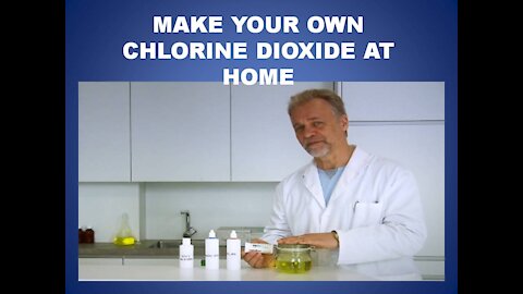 CHLORINE DIOXIDE HOME RECIPE
