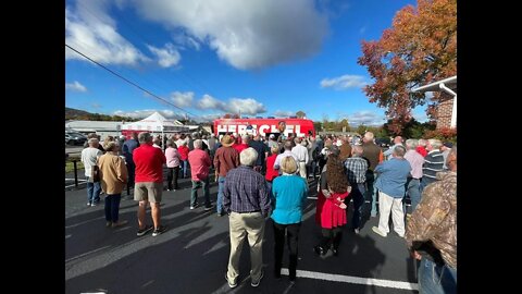 Herschel Walker's Speech in Cleveland, Georgia on Oct. 26.