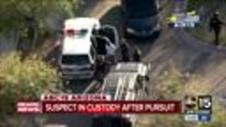 Multiple suspects in custody after Valley-wide pursuit