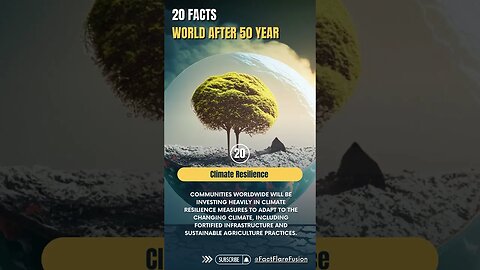 🟠 20 Facts | World After 50 year ✔️ - Fact 20
