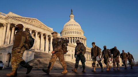 The Dark Winter, DC full of thousands of Military Troops To Protect an illegitimate president