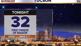 Chief Meteorologist Erin Christiansen's KGUN 9 Forecast Tuesday, November 29, 2016