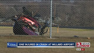One Injured In Crash At Millard Airport