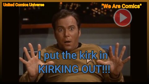 Star Trek: Captain Kirk be Kirking out over Mutiny. "We Are Comics" #shorts