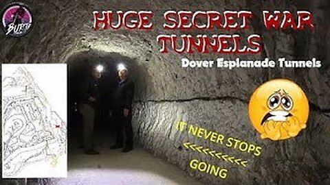 Huge Secret WAR Tunnels! Hidden Under Dover CASTLE