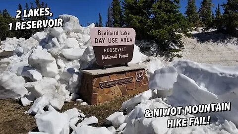 Brainard Lake [Niwot Mountain Hike Fail] - Roosevelt National Forest